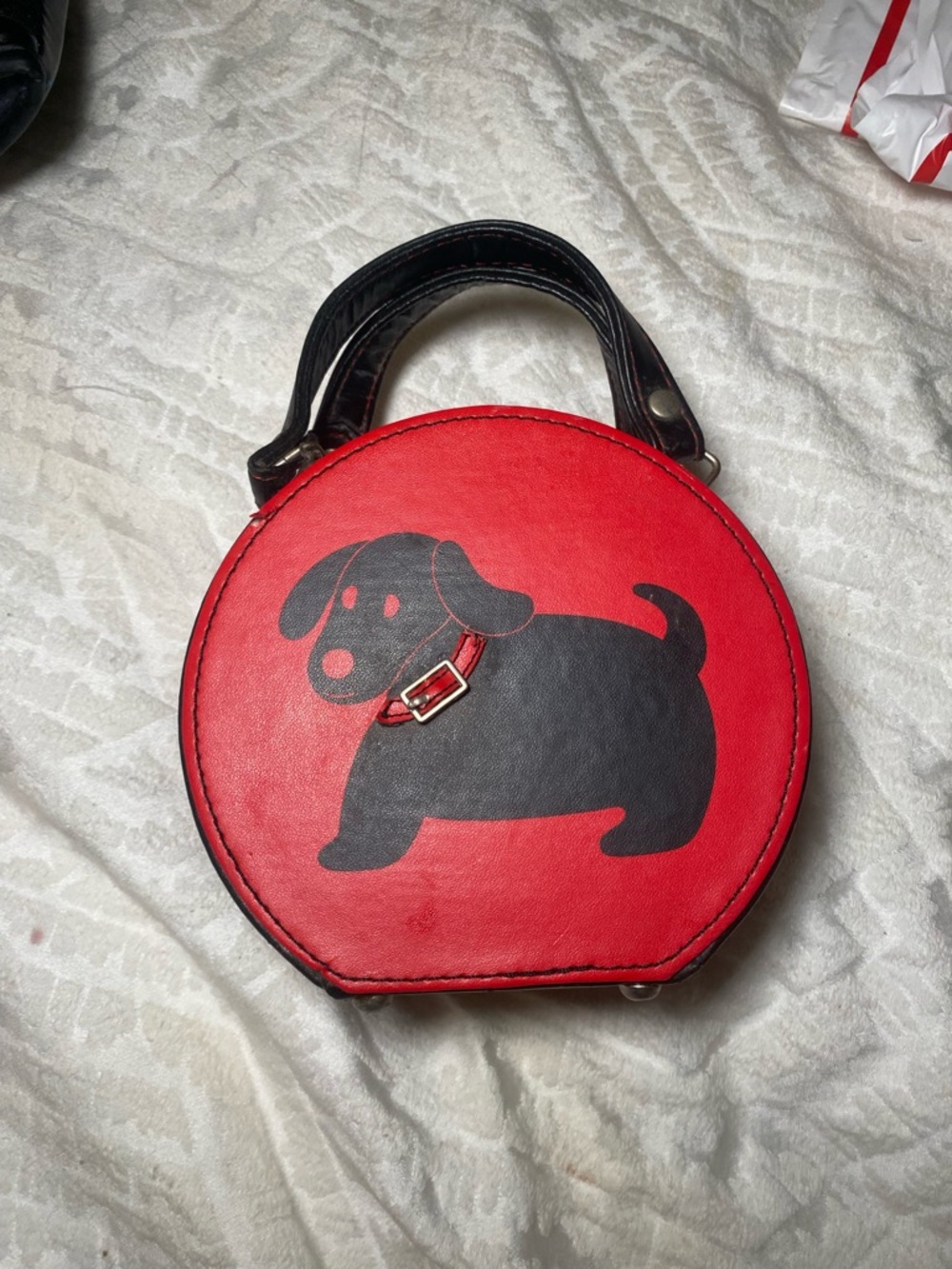 Portable Dog Travel Bag with Hidden Bowls - Stylish Handbag for On The Go Pets